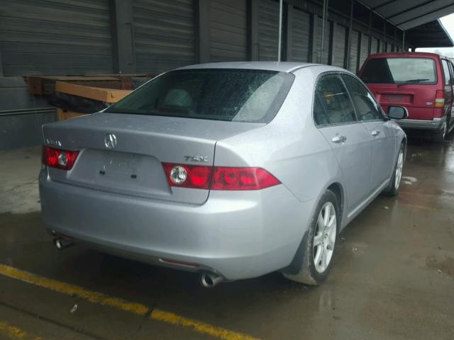 JH4CL96994C008146 - 2004 ACURA TSX SILVER photo 4