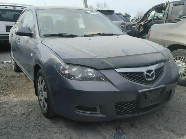 JM1BK32F271755208 - 2007 MAZDA 3 I GRAY photo 1