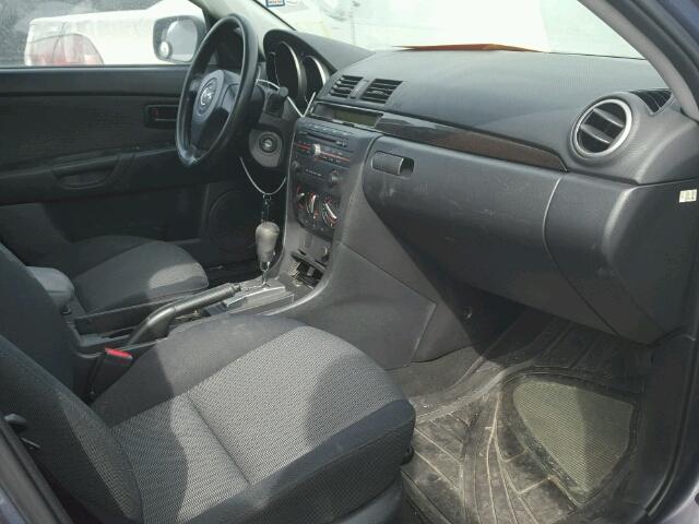 JM1BK32F271755208 - 2007 MAZDA 3 I GRAY photo 5