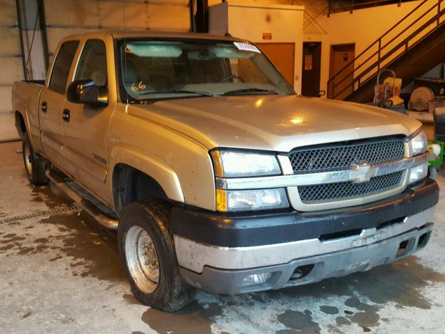 1GCHK23U14F247408 - 2004 CHEVROLET SILVERADO GOLD photo 1