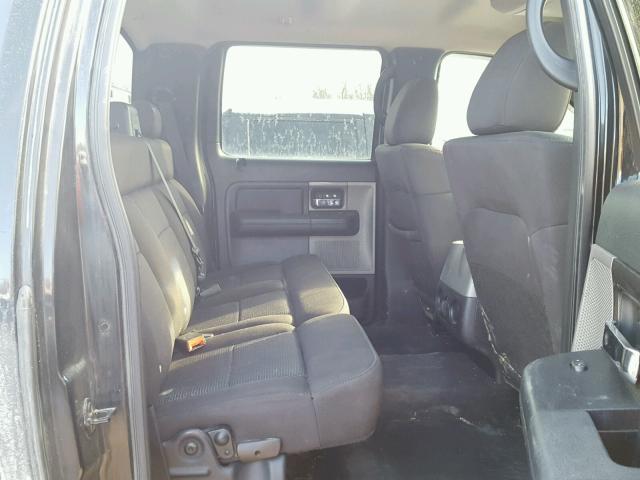 1FTPW14534KC26519 - 2004 FORD F150 SUPER BLACK photo 6