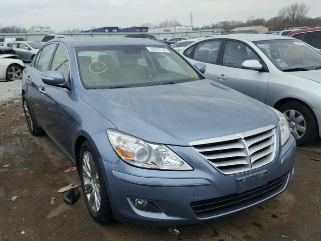 KMHGC46E09U028687 - 2009 HYUNDAI GENESIS 3. BLUE photo 1