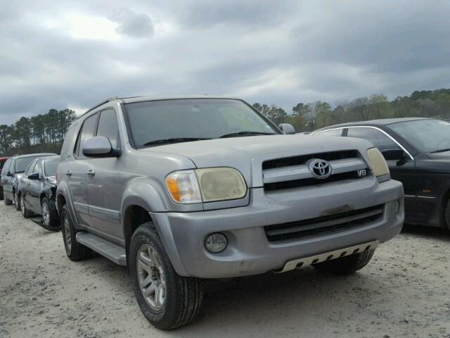 5TDZT38A66S280414 - 2006 TOYOTA SEQUOIA LI SILVER photo 1