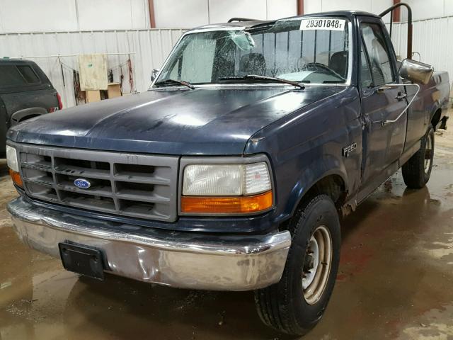 2FTHF25H9SCA40634 - 1995 FORD F250 GREEN photo 2
