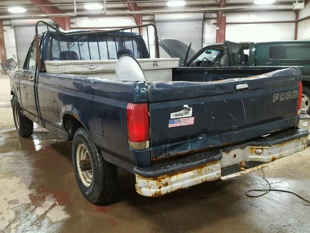 2FTHF25H9SCA40634 - 1995 FORD F250 GREEN photo 3