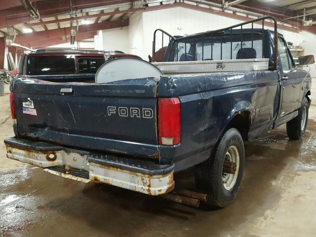 2FTHF25H9SCA40634 - 1995 FORD F250 GREEN photo 4