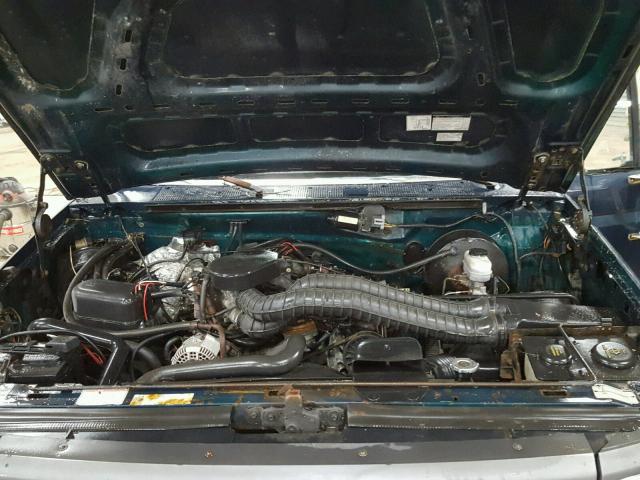 2FTHF25H9SCA40634 - 1995 FORD F250 GREEN photo 7