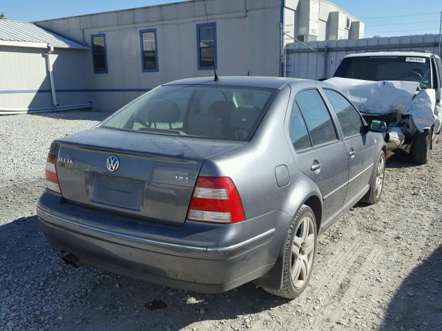 3VWSE69MX4M096531 - 2004 VOLKSWAGEN JETTA GLS GRAY photo 4