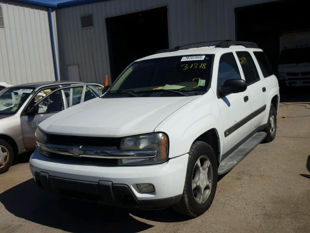 1GNES16S146237217 - 2004 CHEVROLET TRAILBLAZE WHITE photo 2