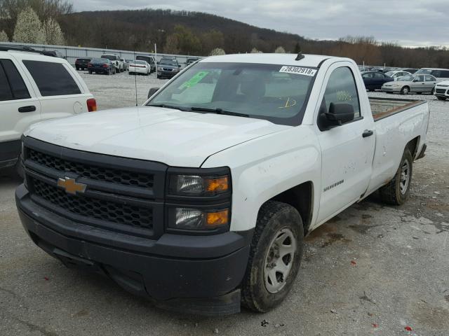 1GCNCPEH5EZ149432 - 2014 CHEVROLET SILVERADO WHITE photo 2