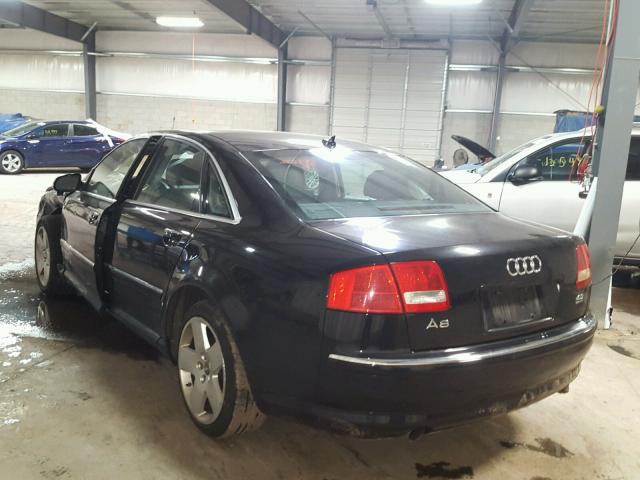 WAULV44E87N025234 - 2007 AUDI A8 4.2 QUA BLACK photo 3