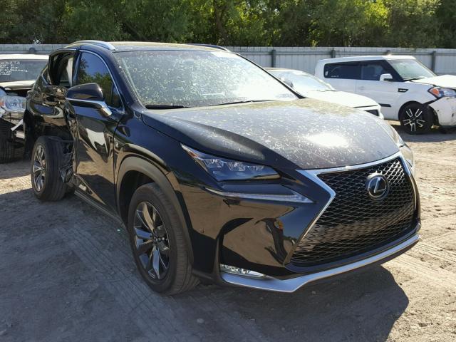 JTJYARBZ6H2052200 - 2017 LEXUS NX 200T BLACK photo 1