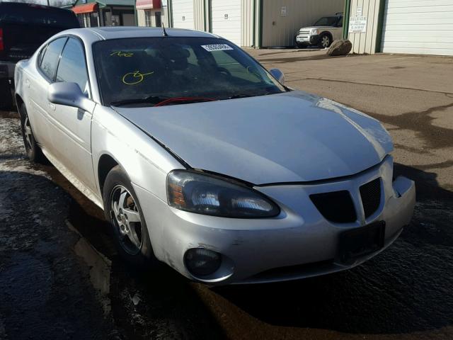 2G2WS522441314605 - 2004 PONTIAC GRAND PRIX ვერცხლისფერი ფოტო 1