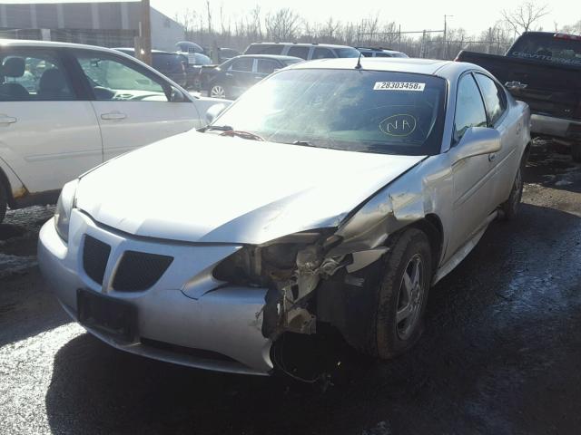 2G2WS522441314605 - 2004 PONTIAC GRAND PRIX ვერცხლისფერი ფოტო 2