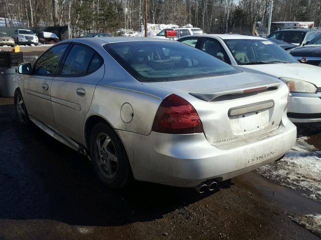 2G2WS522441314605 - 2004 PONTIAC GRAND PRIX ვერცხლისფერი ფოტო 3