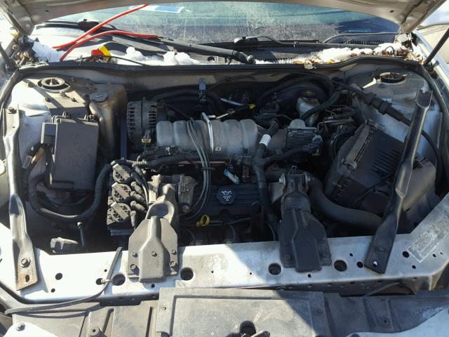 2G2WS522441314605 - 2004 PONTIAC GRAND PRIX ვერცხლისფერი ფოტო 7