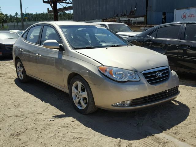 KMHDU46D97U121258 - 2007 HYUNDAI ELANTRA GL GOLD photo 1