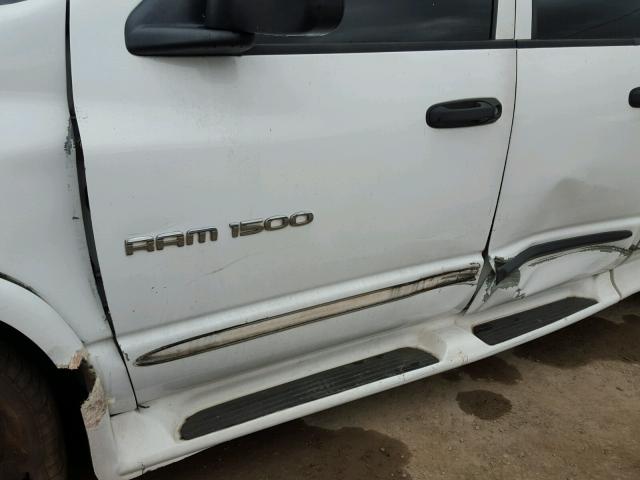 3D7HA18N72G130111 - 2002 DODGE RAM 1500 WHITE photo 9