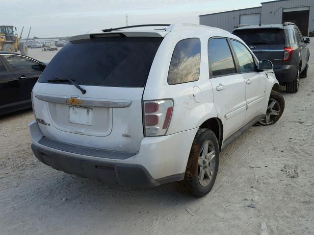 2CNDL73FX66112401 - 2006 CHEVROLET EQUINOX LT WHITE photo 4