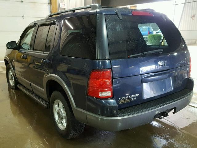 1FMZU73K73UB68776 - 2003 FORD EXPLORER X BLUE photo 3