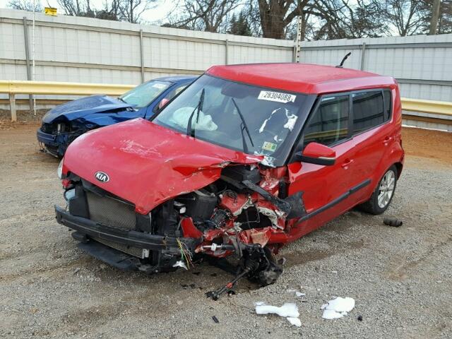 KNDJT2A67D7521742 - 2013 KIA SOUL + RED photo 2