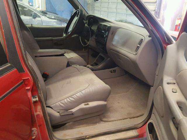 1FMZU34E6WZB77073 - 1998 FORD EXPLORER RED photo 5