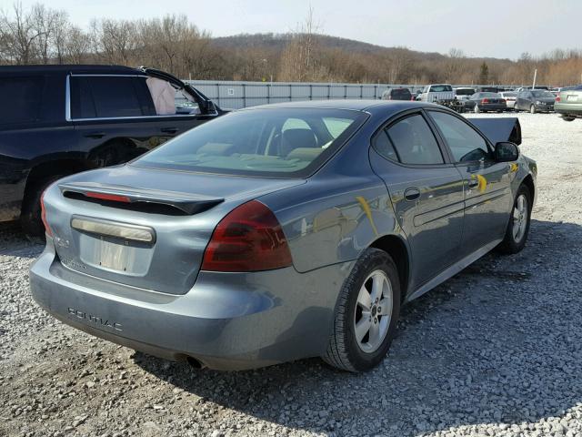 2G2WP582961262173 - 2006 PONTIAC GRAND PRIX GREEN photo 4