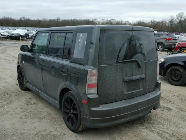 JTLKT324250210368 - 2005 SCION XB GREEN photo 3