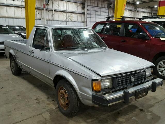 1V1LG0172BV083735 - 1981 VOLKSWAGEN RABBIT TRU SILVER photo 1