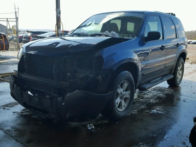 1FMYU93127KA13505 - 2007 FORD ESCAPE XLT BLUE photo 2