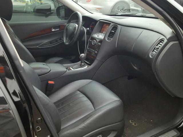 JNKAJ09E88M306933 - 2008 INFINITI EX35 BASE BLACK photo 5