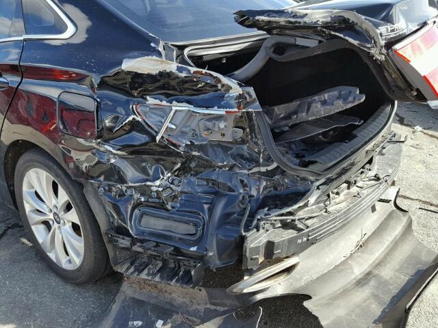 KMHFG4JG3DA240566 - 2013 HYUNDAI AZERA BLACK photo 9