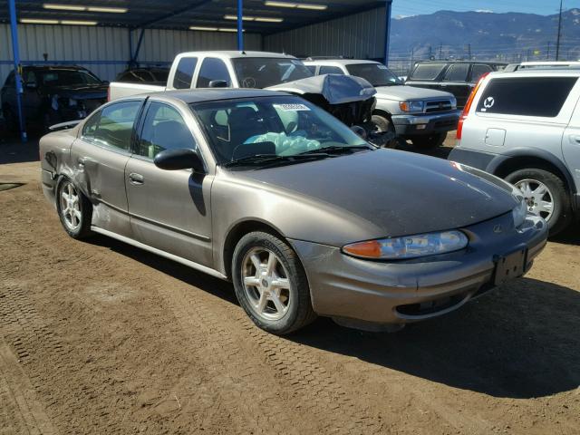 1G3NF52E22C310064 - 2002 OLDSMOBILE ALERO GLS 棕色 照片 1