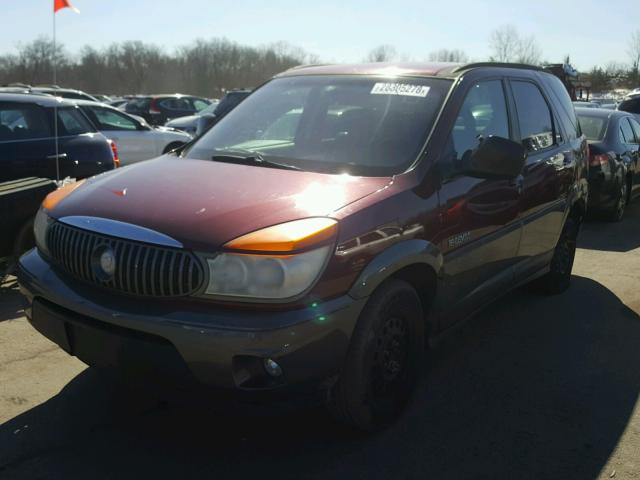 3G5DA03E93S522653 - 2003 BUICK RENDEZVOUS BURGUNDY photo 2