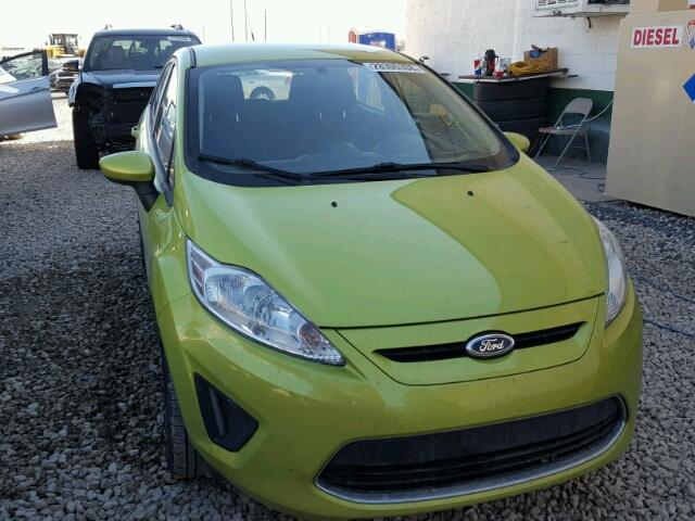 3FADP4EJ8BM202743 - 2011 FORD FIESTA SE GREEN photo 1