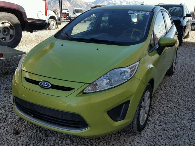 3FADP4EJ8BM202743 - 2011 FORD FIESTA SE GREEN photo 2