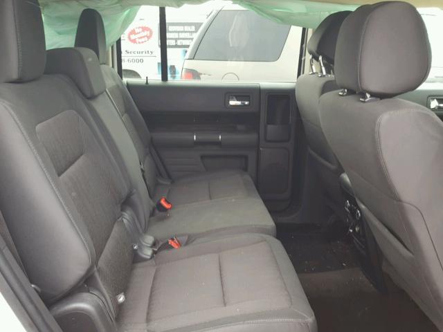 2FMHK6C84EBD32137 - 2014 FORD FLEX SEL Սպիտակ լուսանկար 6