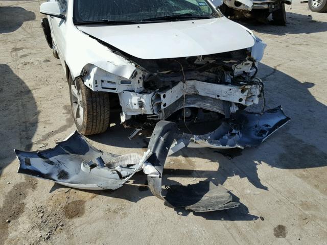 1G1ZC5E02CF285119 - 2012 CHEVROLET MALIBU 1LT 白色 照片 9