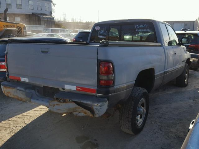 1B7HF13Y01J569807 - 2001 DODGE RAM 1500 GRAY photo 4