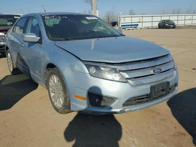 3FADP0L3XAR308027 - 2010 FORD FUSION HYB BLUE photo 1