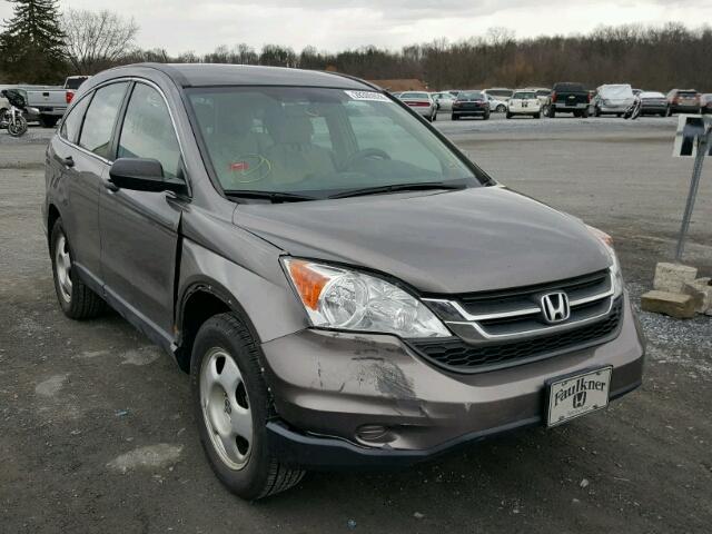 5J6RE4H37AL002840 - 2010 HONDA CR-V LX CHARCOAL photo 1