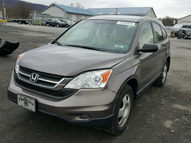 5J6RE4H37AL002840 - 2010 HONDA CR-V LX CHARCOAL photo 2