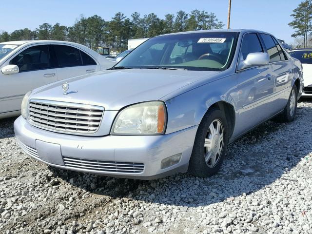 1G6KD54Y75U104773 - 2005 CADILLAC DEVILLE SILVER photo 2