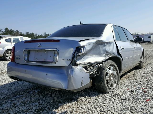 1G6KD54Y75U104773 - 2005 CADILLAC DEVILLE SILVER photo 4