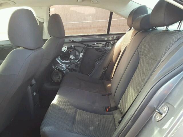 3VW2K7AJ5CM406647 - 2012 VOLKSWAGEN JETTA BASE Մոխրագույն լուսանկար 6