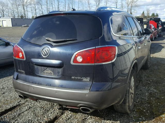 5GAER23D49J201169 - 2009 BUICK ENCLAVE CX BLUE photo 4