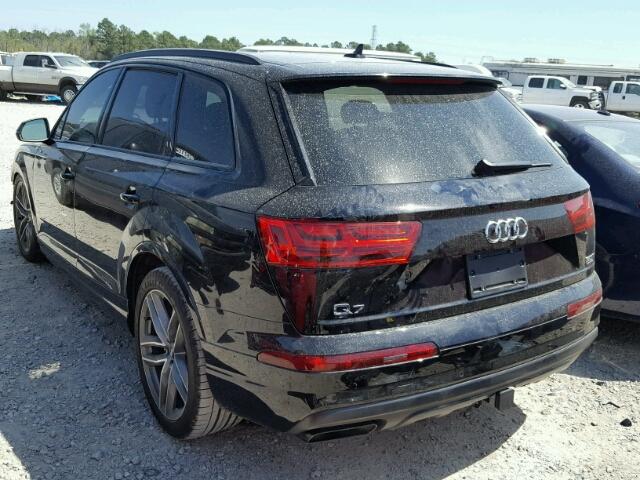 WA1VAAF70JD011517 - 2018 AUDI Q7 PRESTIG BLACK photo 3