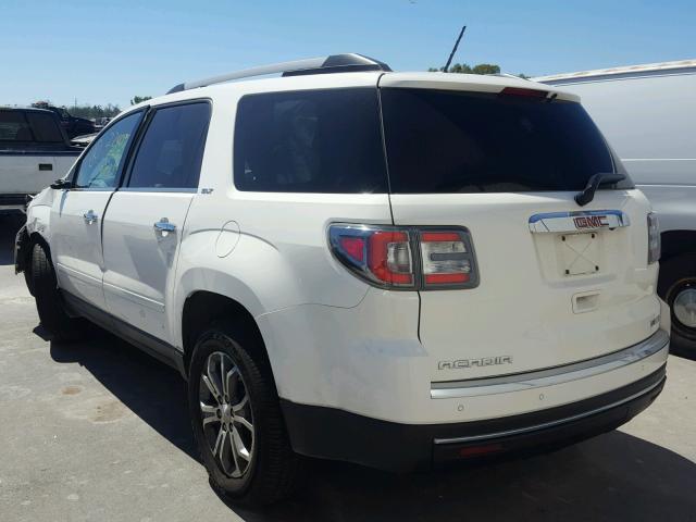 1GKKVRKD0EJ331200 - 2014 GMC ACADIA SLT 白色 照片 3