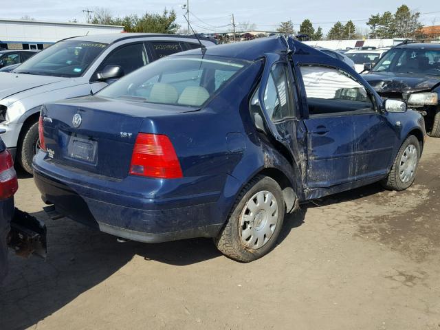 3VWRE69M93M013541 - 2003 VOLKSWAGEN JETTA GL BLUE photo 4