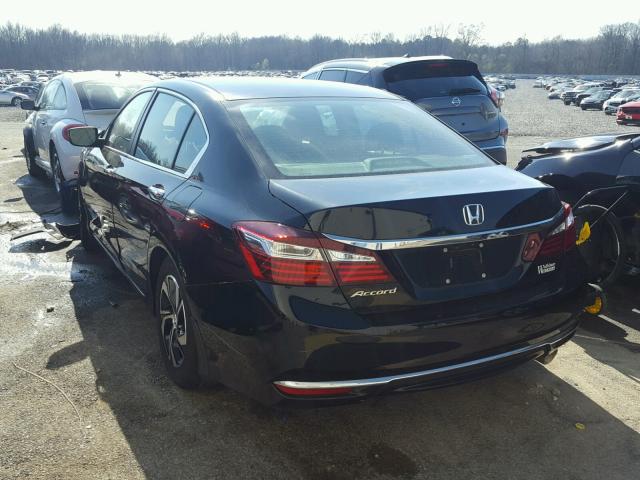 1HGCR2F34HA017875 - 2017 HONDA ACCORD LX BLACK photo 3